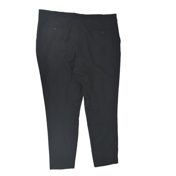 EUC Mens Warehouse Raylon Blend Dress Pants Mens 43W x 48L Dry Clean Flat - Picture 3 of 10